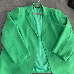 Vibrant Green Blazer